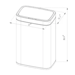 Motion Wastebasket With Liner - Brightroom™ -Brightroom Deals Store GUEST 0e7e13e3 1c51 4968 9797 f05398706d76