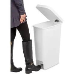 11gal Slim Step Trash Can - Brightroom™ -Brightroom Deals Store GUEST 21341658 c7c4 4051 b258 dbcf32b6754d