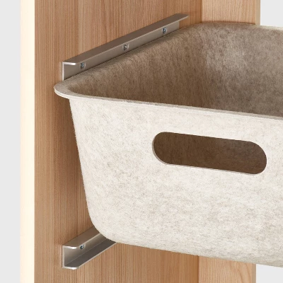 Tall Sliding Bin Cube Natural - Brightroom™ 2 Tall Sliding Bin Cube Natural - Brightroom™ - Image 2