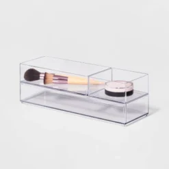 3 Bathroom Plastic Tray Beauty Organizer Set Clear - Brightroom™ -Brightroom Deals Store GUEST 28aee1c3 5eb3 439c 8ea4 2dbdc4bd6ddf
