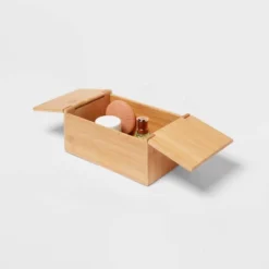 6" X 9" X 4" Rectangular Hinge Lid Bamboo Countertop Organizer - Brightroom™ 5 6" X 9" X 4" Rectangular Hinge Lid Bamboo Countertop Organizer - Brightroom™ -Brightroom Deals Store GUEST 448d43d4 ccde 4178 8ab1 21a8ac437e38