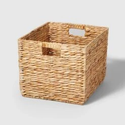 Woven Water Hyacinth Milk Crate - Brightroom™ -Brightroom Deals Store GUEST 5108b3bd 325d 4bd3 beb8 f48ab7a835d7