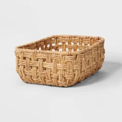 Rectangular Twisted Open Checkered Weave Basket - Brightroom™ -Brightroom Deals Store GUEST 514258d4 7e89 434a bb0b bbdf991578bf