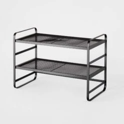 2 Tier Shoe Rack Metal Mesh - Brightroom™ -Brightroom Deals Store GUEST 526c6366 f577 4843 a484 8fd156aad026