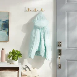 Modern Octopus 3 Hooks Rail Gold/White - Brightroomâ„¢