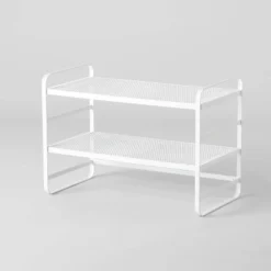 2 Tier Shoe Rack Metal Mesh - Brightroom™ -Brightroom Deals Store GUEST 97469fbe 60a1 4d79 b7f6 0432247cf2d3