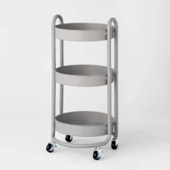 3 Tier Round Metal Utility Cart - Brightroom™ 7 3 Tier Round Metal Utility Cart - Brightroom™ -Brightroom Deals Store GUEST a3f8786e 2813 41c1 b303 d6f067556317