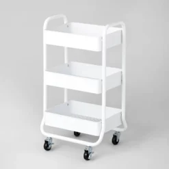 3 Tier Metal Utility Cart - Brightroom™ -Brightroom Deals Store GUEST b765bf17 124a 4ec7 8adf 430b4d14a690
