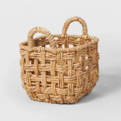 Twisted Open Checkered Weave Milk Crate Natural - Brightroom™ 9 Twisted Open Checkered Weave Milk Crate Natural - Brightroom™ -Brightroom Deals Store GUEST c73b6fc8 7d7f 4276 bc5a 71780c6e1456