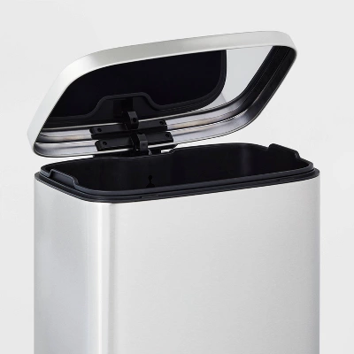 45L Rectangular Step Trash Can - Brightroom™ 2 45L Rectangular Step Trash Can - Brightroom™ - Image 2