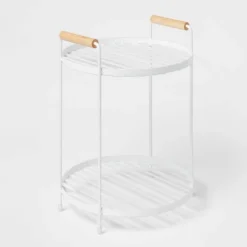 Round Vanity Organizer With Wood Handles - Brightroom™ -Brightroom Deals Store GUEST f2434174 7b6c 4774 aa32 39b1c1176e31