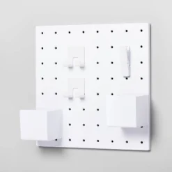 Pegboard Set White - Brightroom™ -Brightroom Deals Store GUEST f843dc1c 65a0 43e6 a40f 870a3fb3c0cd